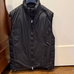 Men's Black Puffer Vest